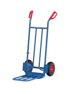 Diable à bavette rabattable Pneus PU increvables