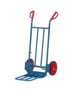 Diable à bavette rabattable Pneus caoutchouc