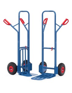 Diable à bavette rabattable Pneus gonflables 2