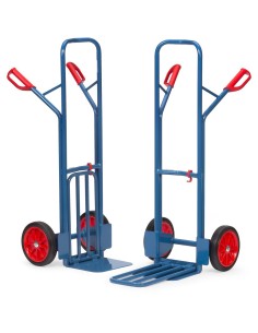 Diable à bavette rabattable Pneus caoutchouc 2