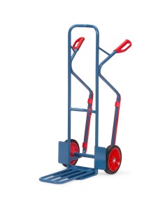 Diable à bavette rabattable Pneus caoutchouc