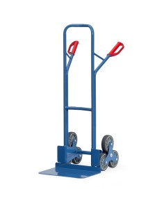 Diable escalier en acier - bavette 480 x 300 mm