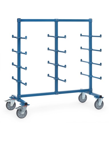 Chariot Cantilever avec butée de sécurité 1600 x 800 mm