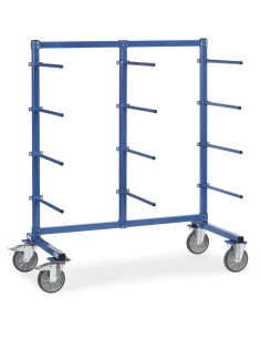 Chariot Cantilever avec protection PVC 1200 x 800 mm