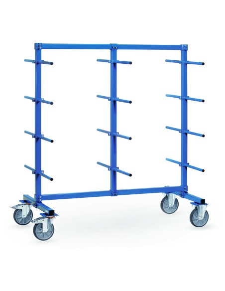 Chariot Cantilever avec protection PVC 2000 x 800 mm