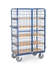 Chariot haut à portes battantes  1000 x 600 mm 2