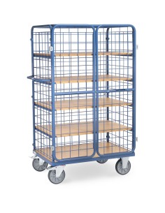 Chariot haut à portes battantes  1000 x 700 mm 2