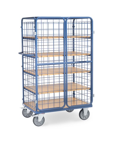 Chariot haut à portes battantes  1000 x 700 mm