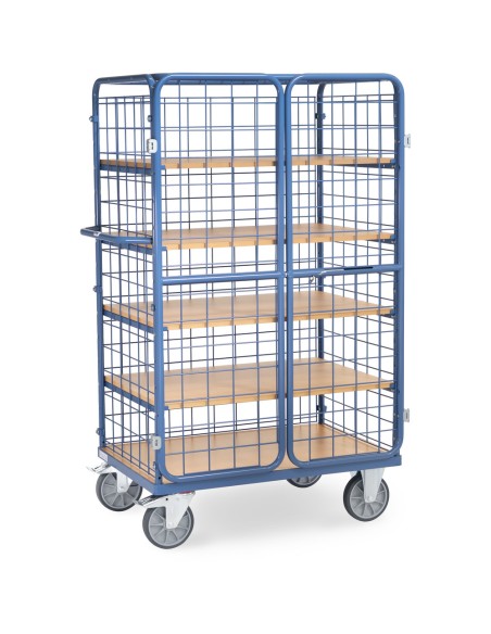 Chariot haut à portes battantes  1000 x 700 mm