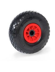 Roue increvable  jante rouge