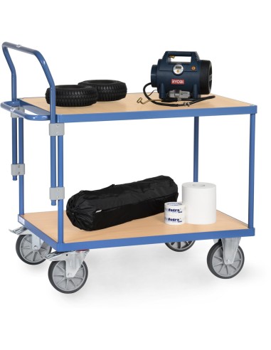 Poignée de poussée à visser - réglable en hauteur  