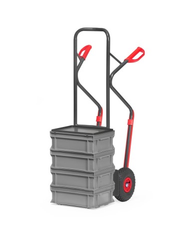 Diable en tube d'acier