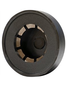 Capuchon pour axe Ø 20mm noir