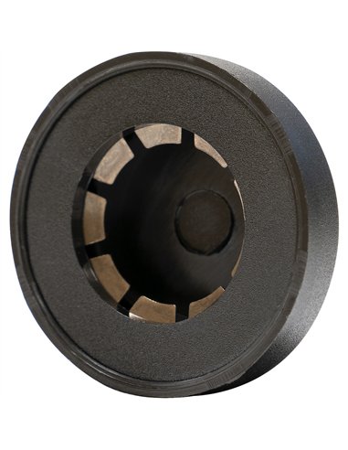 Capuchon pour axe Ø 20mm noir