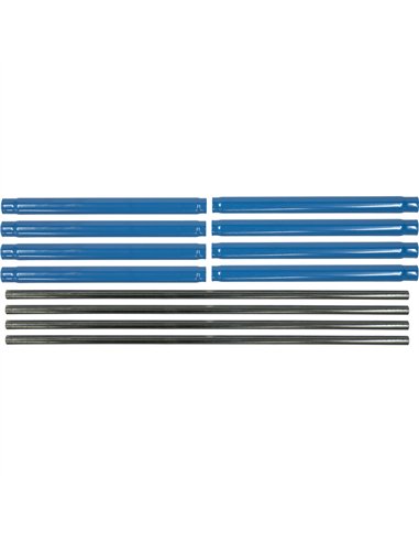 Tubes de maintien en 2 parties