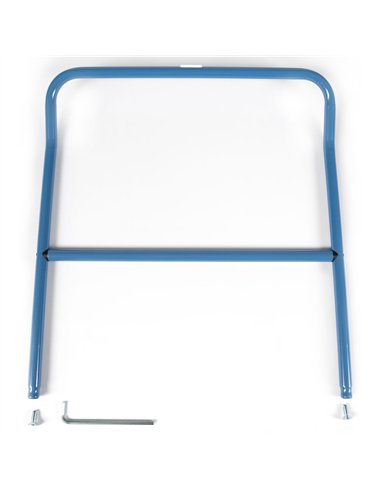 Dossier de poussée 700 mm bleu