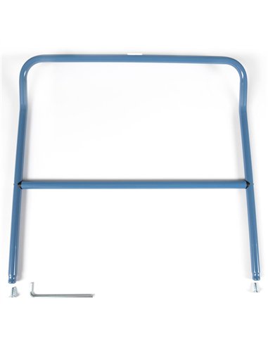 Dossier de poussée 800 mm bleu