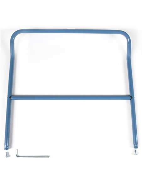 Dossier de poussée 800 mm bleu