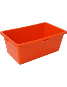 La cuvette facilite le transport de produits en vrac avec les chars à bras fetra.