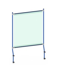 Armature de protection en tant que kit pour de nombreux équipements fetra. Ossature en tube d‘acier à boulonner, avec revêtement