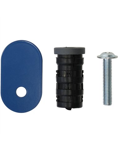 Butée de sécurité à monter ultérieurement ou en remplacement. Pour les barres de portée de 370 mm de longueur des chariots canti