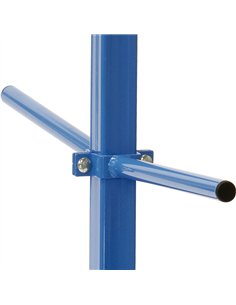 Avec cette barre de portée unique, 5° incliné, les chariots cantilever peuvent être complétés comme vous le souhaitez et individ