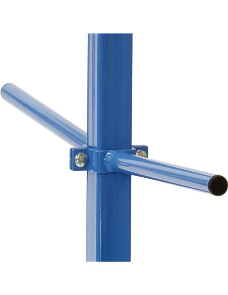 Avec cette barre de portée unique, 5° incliné, les chariots cantilever peuvent être complétés comme vous le souhaitez et individ