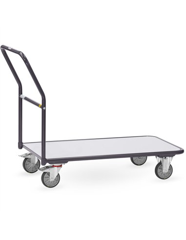 Tous les éléments sont conducteurs d'électricité. Ensemble mécano-soudé, revêtement époxy gris foncé. 1 plateau gris clair confo