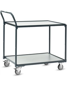 Servante très compacte et maniable pour une utilisation flexible au bureau, dans l'entrepôt et à l'atelier. Réduite à l'essentie