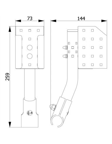 Support porte-bouteille – accessoire –
