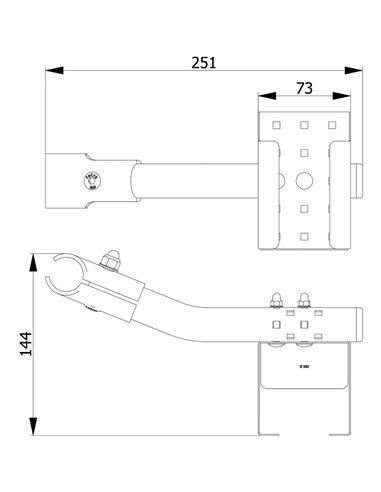 Support porte-bouteille – accessoire –