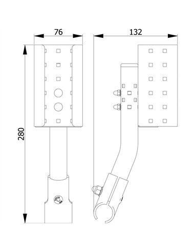 Support porte-bouteille – accessoire –