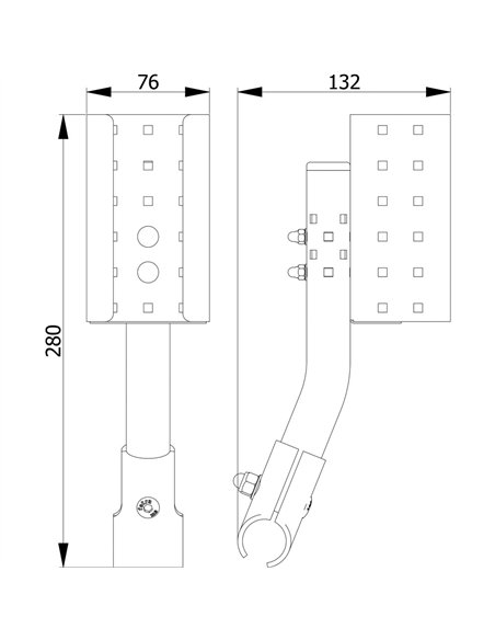 Support porte-bouteille – accessoire –