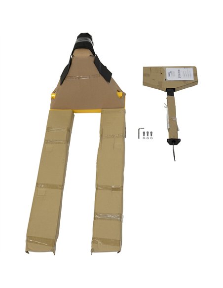 6x Transpalette charge 2,5 to., roues nylon