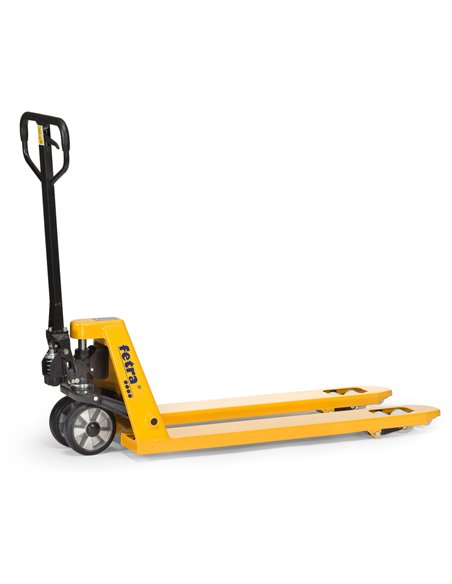 6x Transpalette charge 2,5 to., roues caoutchouc