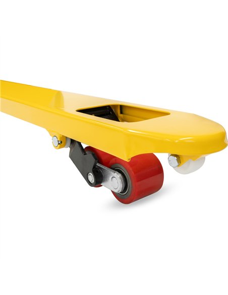 6x Transpalette charge 2,5 to., roues caoutchouc