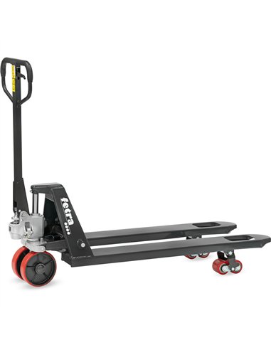 Transpalette charge 2,5 to., roues polyuréthane 