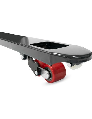 Transpalette charge 2,5 to., roues polyuréthane 