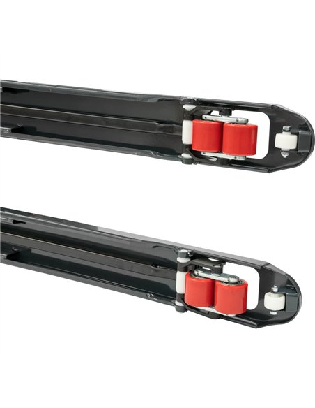 Transpalette charge 2,5 to., roues polyuréthane 