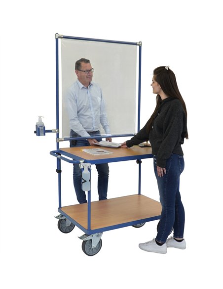 Servante 2402 avec panneau et porte-bouteilles