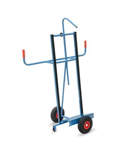 Diable porte-panneaux - Pneus gonflables