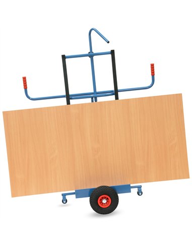 Diable porte-panneaux - Pneus gonflables