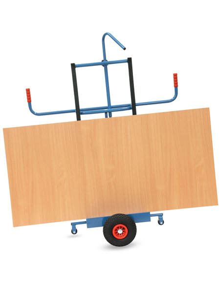 Diable porte-panneaux - Pneus gonflables