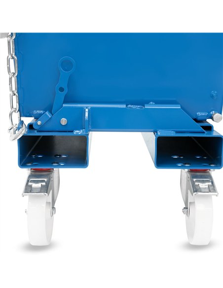 Benne auto-basculante sans robinet 600 Litres