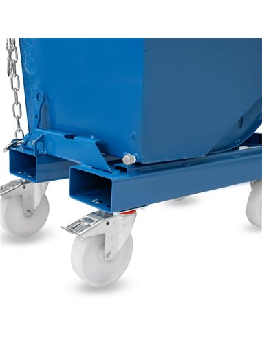 Benne auto-basculante sans robinet 1200 Litres