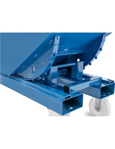 Benne auto-basculante sans robinet 1200 Litres