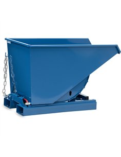 Benne auto-basculante avec robinet 350 Litres