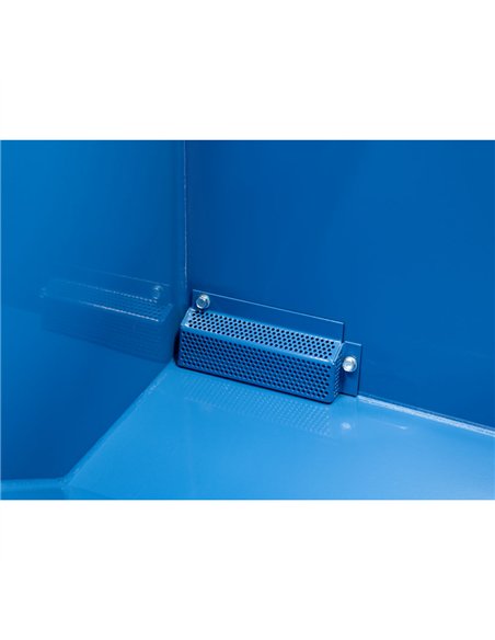 Benne auto-basculante avec robinet 350 Litres