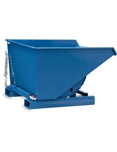 Benne auto-basculante avec robinet 600 Litres