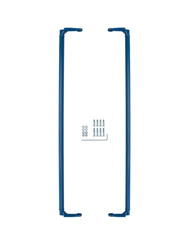 Barres transversales pour chariot haut 850 x 500 mm